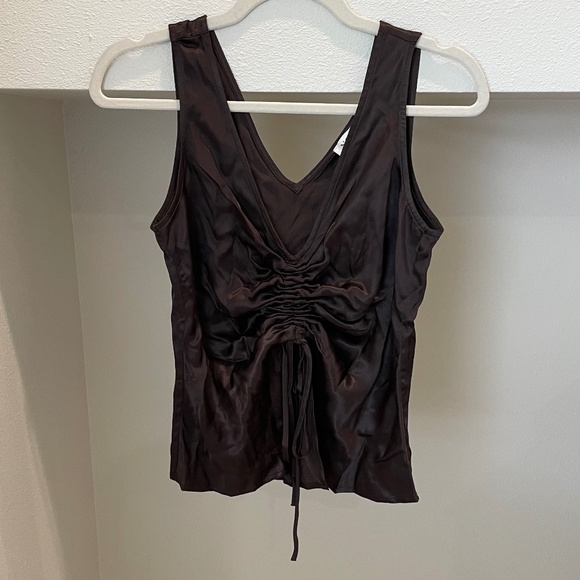 NWT Nation LTD Brown Coffee Nyra Tank (Size XS) - Picture 5 of 8